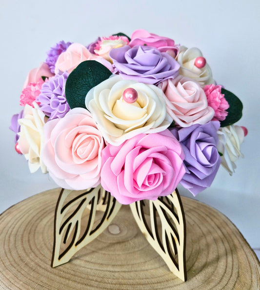 Tabouret Clair de Feuille - Roses et Fleurs