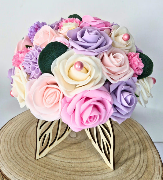Tabouret Clair de Feuille - Roses et Fleurs
