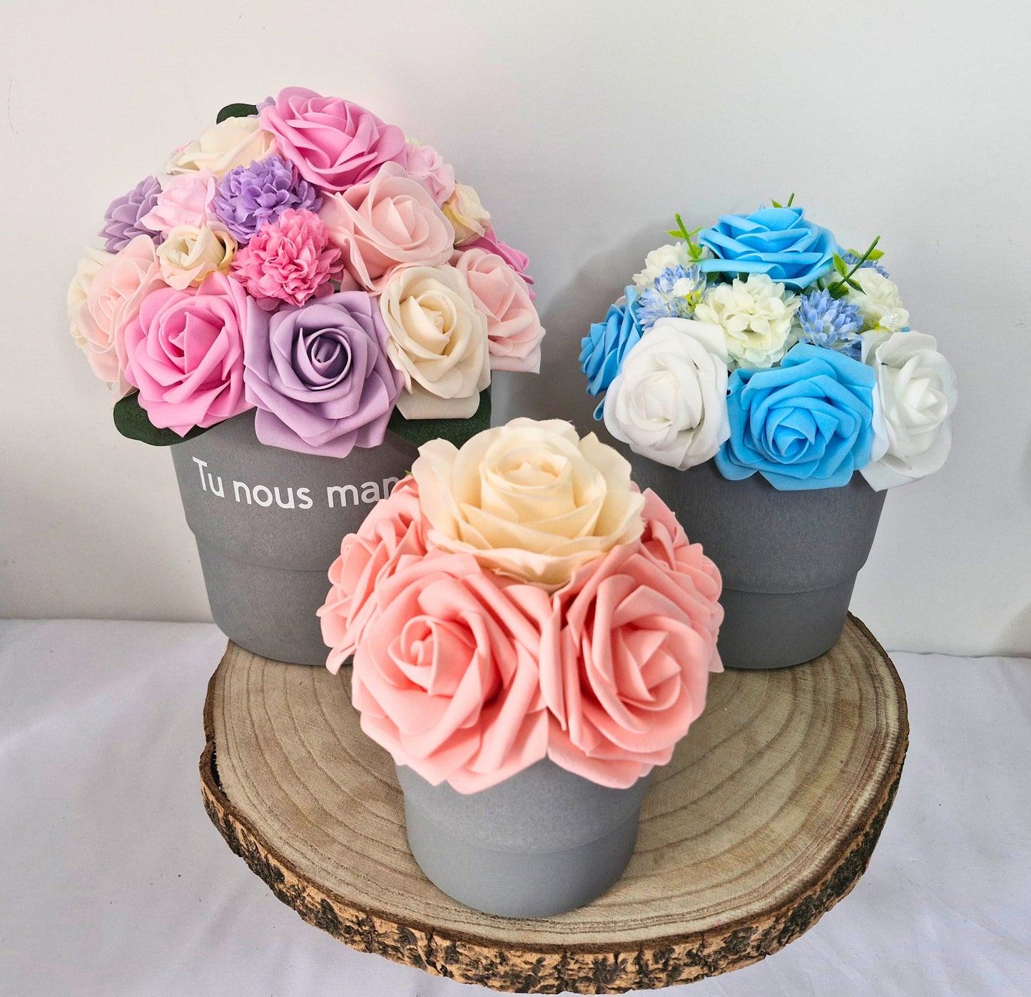 Pot Mémoires - Roses & Fleurs