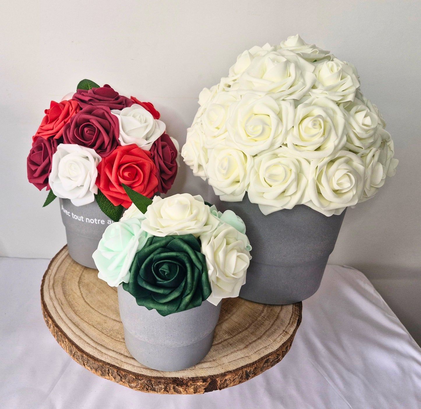 Pot Mémoires - Roses