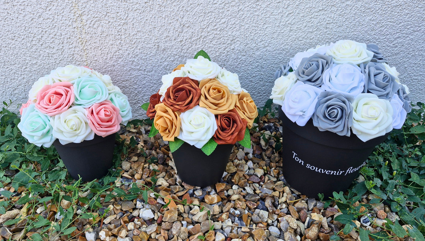 Pot Souvenir • Roses
