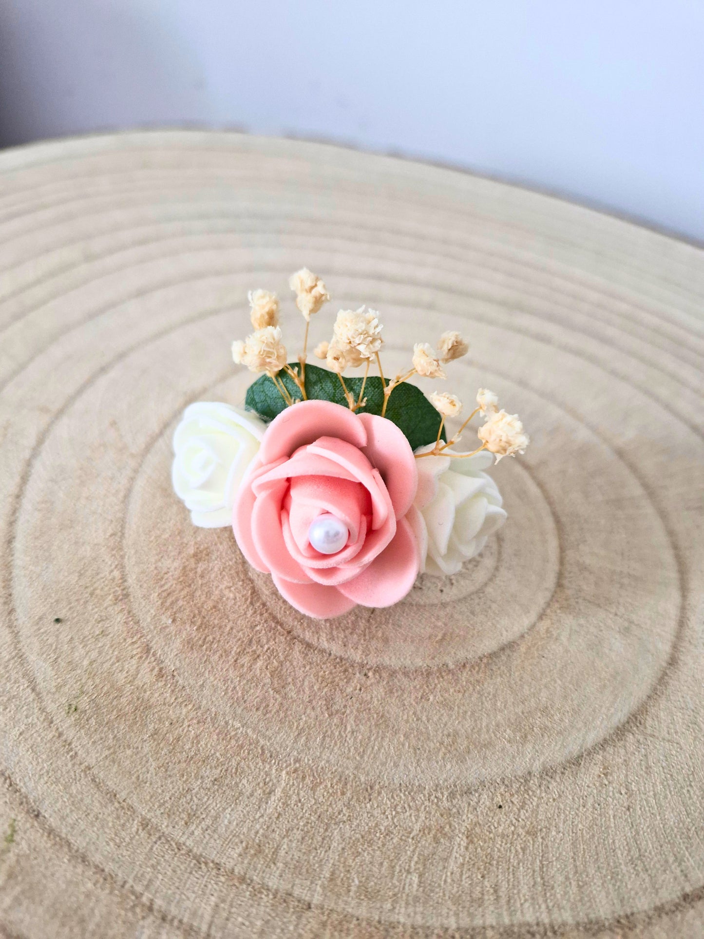 Rond de serviette Fleuri