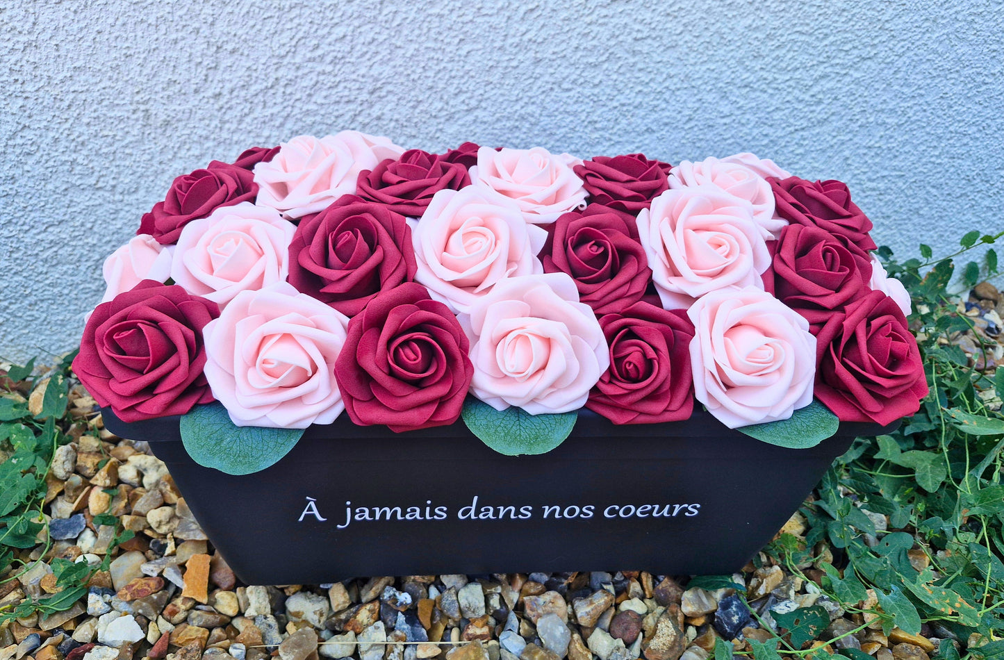 Funeral Planter 40 cm • Roses