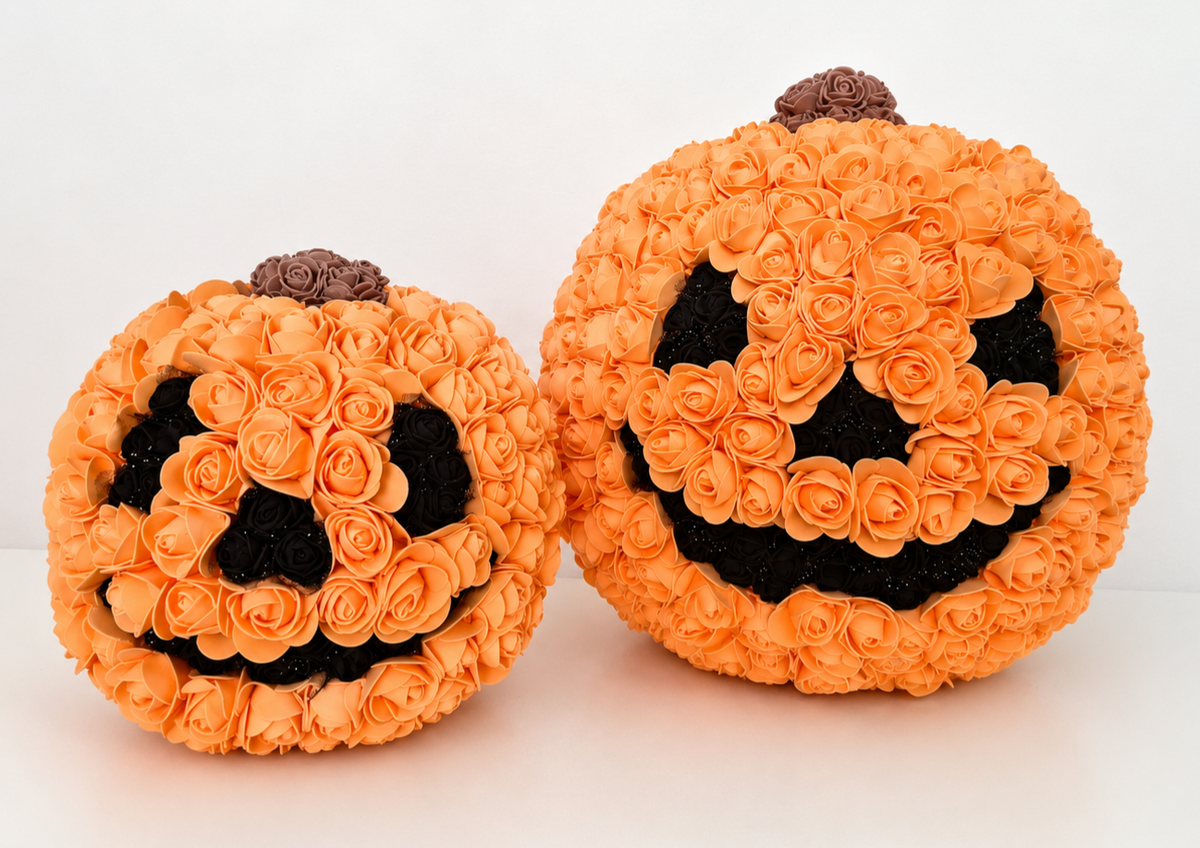 Citrouille Florale • Halloween